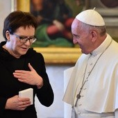 Premier Kopacz u papieża Franciszka