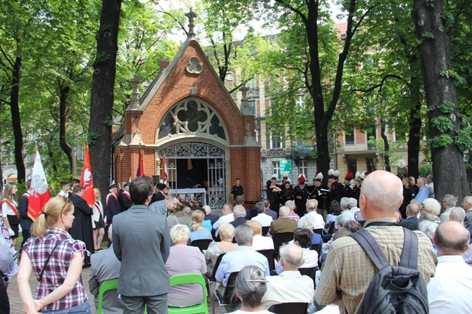 Poświęcenie kaplicy "Golgota Ojczyzny" w Katowicach