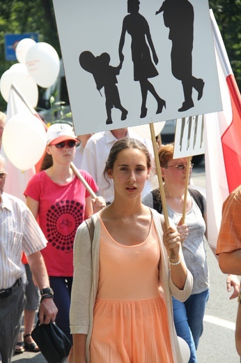 II Marsz dla Jezusa i Rodziny w Rudzie Śl.