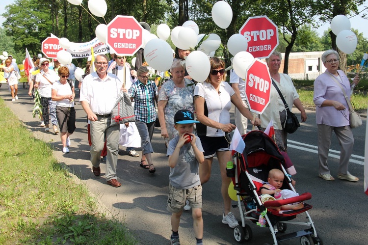 II Marsz dla Jezusa i Rodziny w Rudzie Śl.