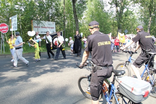 II Marsz dla Jezusa i Rodziny w Rudzie Śl.