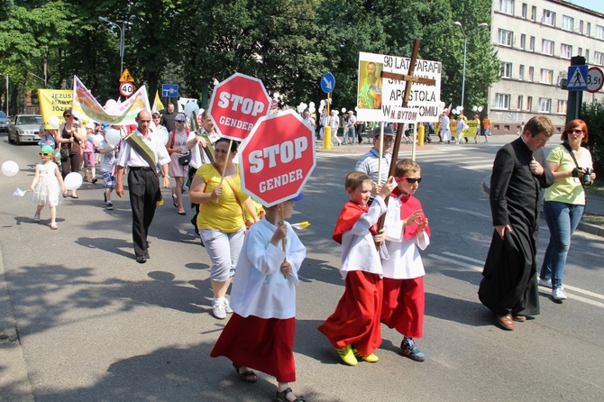 II Marsz dla Jezusa i Rodziny w Rudzie Śl.