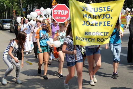 II Marsz dla Jezusa i Rodziny w Rudzie Śl.