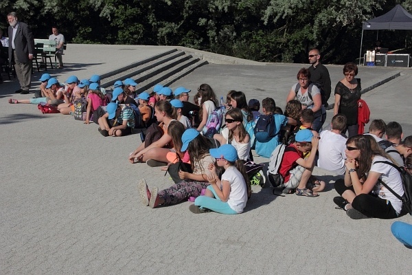 Poświęcenie tablicy na Westerplatte