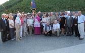 Poświęcenie tablicy na Westerplatte