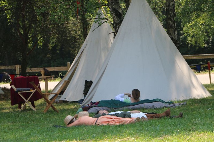 VI Zjazd Rycerstwa Chrześcijańskiego w Chorzowie - Skansen