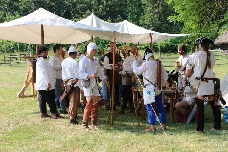 VI Zjazd Rycerstwa Chrześcijańskiego w Chorzowie - Skansen