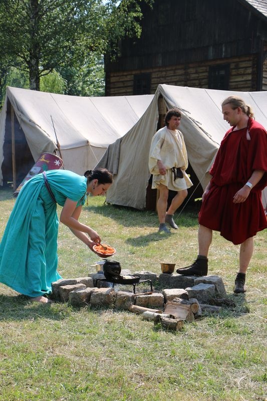 VI Zjazd Rycerstwa Chrześcijańskiego w Chorzowie - Skansen