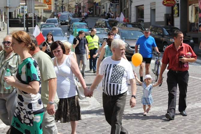 Marsz dla Życia i Rodziny w Cieszynie - cz. 1