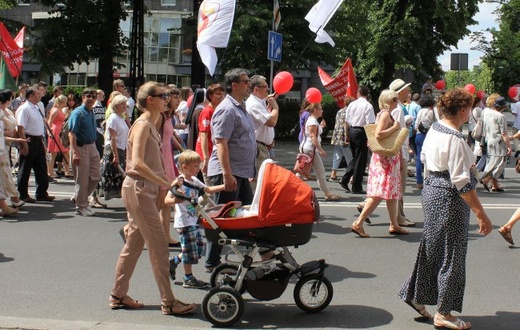 Marsz dla Jezusa i rodziny w Gliwicach