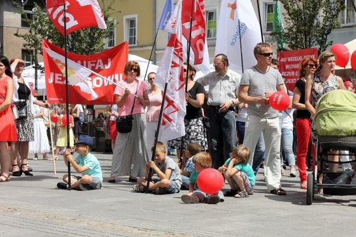 Marsz dla Jezusa i rodziny w Gliwicach