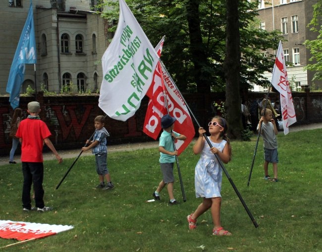 Marsz dla Jezusa i rodziny w Gliwicach