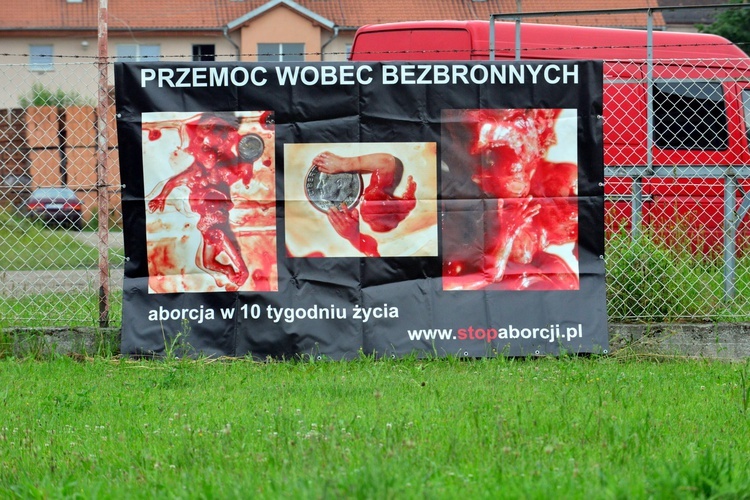 Wystawa antyaborcyjna