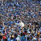  13.06. 2015. Watykan. Audiencja papieża Franciszka dla włoskich skautów.