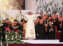 Benedykt XVI jako papież odwiedził Kraków w 2006 roku