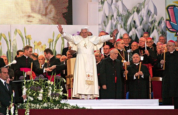 Benedykt XVI jako papież odwiedził Kraków w 2006 roku