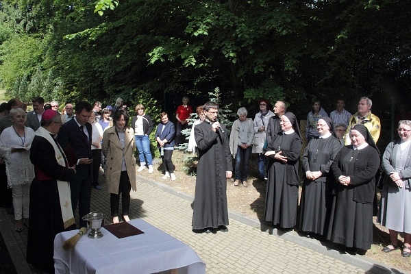 Poświęcenie okna życia w Sopocie