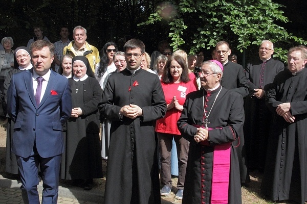 Poświęcenie okna życia w Sopocie