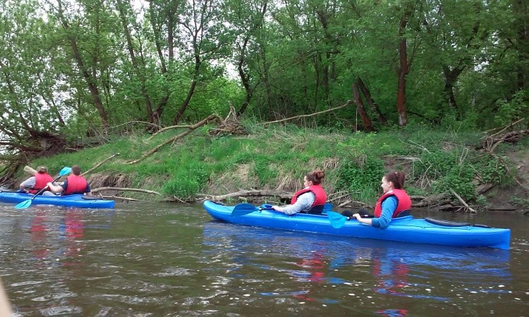 Spływ kajakowy po Bzurze