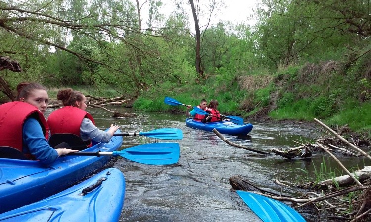 Spływ kajakowy po Bzurze