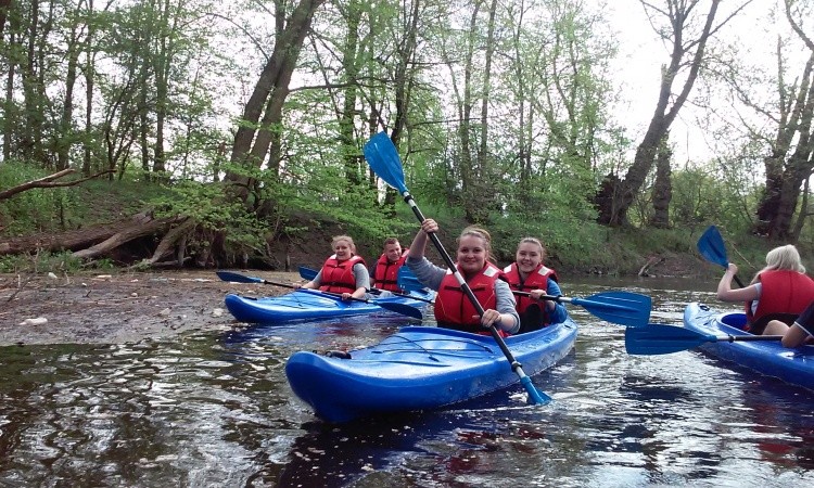 Spływ kajakowy po Bzurze