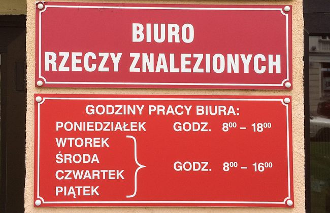 Biuro Rzeczy Znalezionych