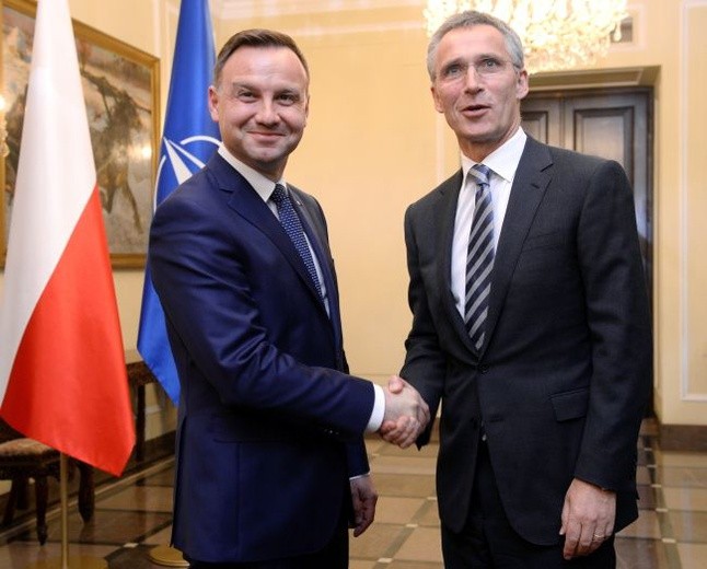 Duda spotkał się z sekretarzem generalnym NATO 