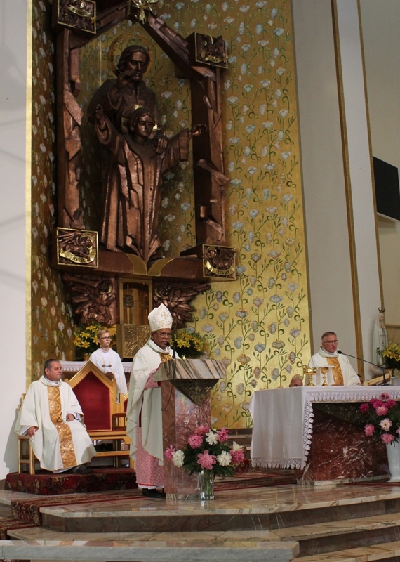 Bp Joseph Ponniah ze Sri Lanki na Złotych Łanach