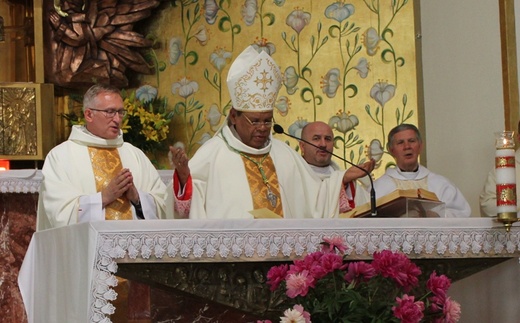 Bp Joseph Ponniah ze Sri Lanki na Złotych Łanach