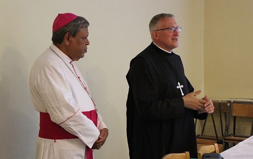 Bp Joseph Ponniah ze Sri Lanki na Złotych Łanach