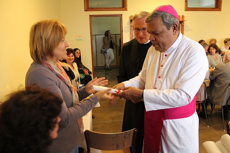 Bp Joseph Ponniah ze Sri Lanki na Złotych Łanach