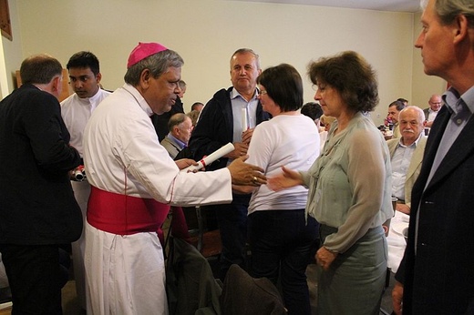 Bp Joseph Ponniah ze Sri Lanki na Złotych Łanach