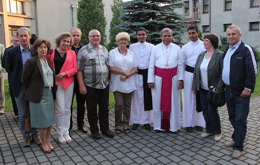 Bp Joseph Ponniah ze Sri Lanki na Złotych Łanach