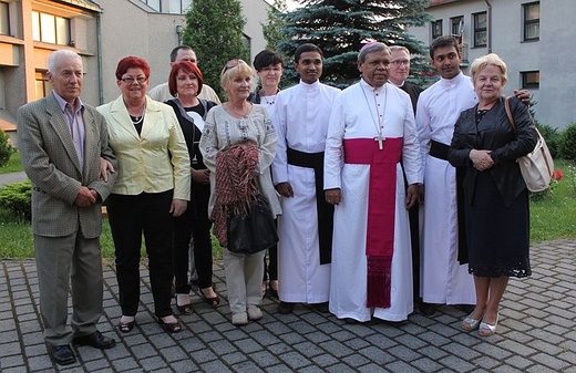 Bp Joseph Ponniah ze Sri Lanki na Złotych Łanach