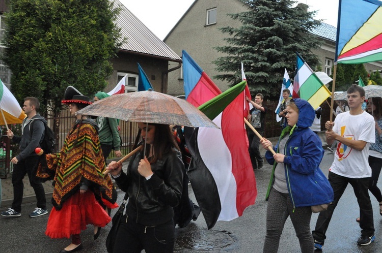 Synaj w Bochni - przejście