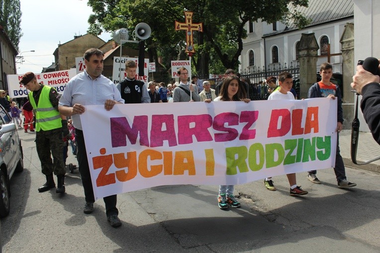 II Marsz dla Życia i Rodziny w Bielsku-Białej - cz. 1
