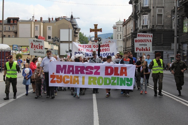 II Marsz dla Życia i Rodziny w Bielsku-Białej - cz. 1