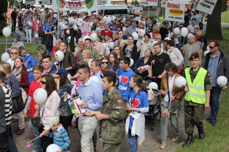 II Marsz dla Życia i Rodziny w Bielsku-Białej - cz. 2