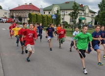 Papieski bieg ulicami Żabna 