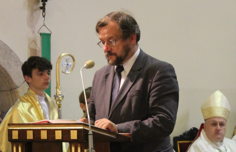 Msza św. przed II Marszem dla Życia i Rodziny w Bielsku-Bialej