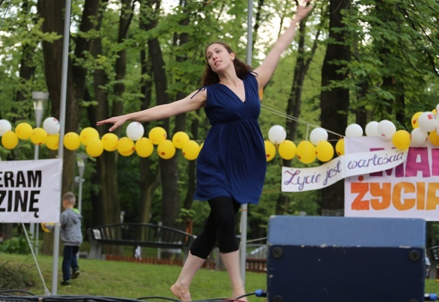 Bielski rodzinny piknik - w obronie życia - cz. I