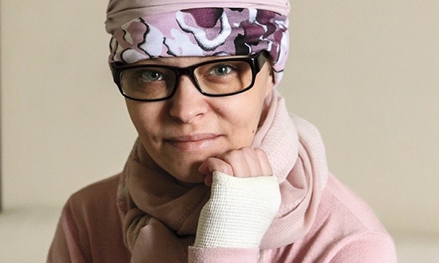 Małgorzata Ostrowska mimo choroby wciąż prowadzi swoją fundację i pomaga innym
