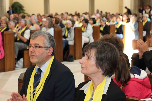 Pielgrzymka Węgrów do sanktuarium Jana Pawła II w Krakowie