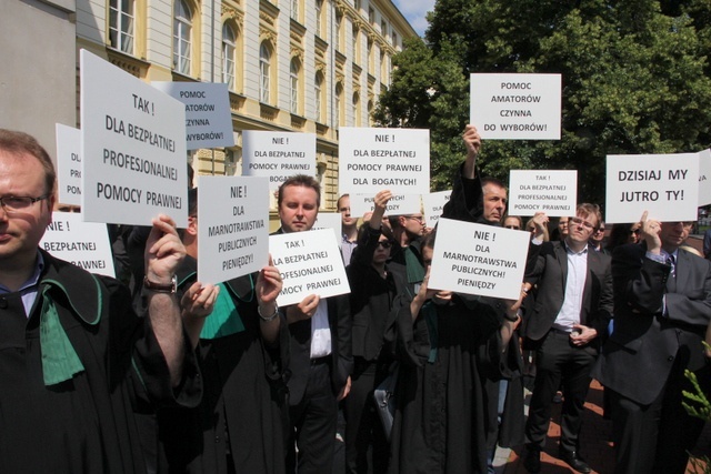 Protest adwokatów