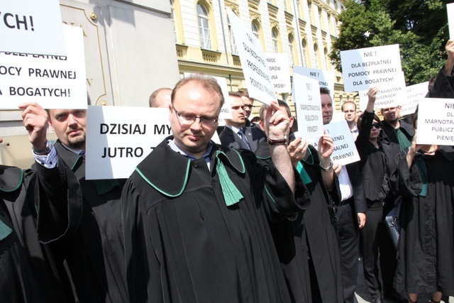 Protest adwokatów