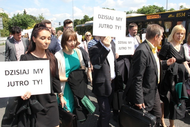 Protest adwokatów