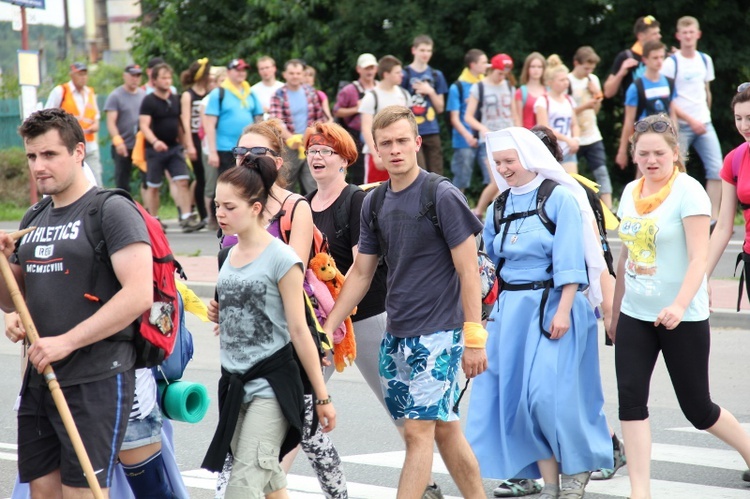 Pielgrzymka parafii Leszczyny i Skrzyszów