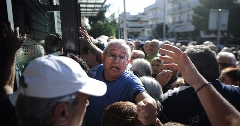 Ludzka twarz greckiego kryzysu