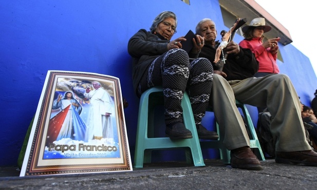 Guayaquil: spotkanie Franciszka z jezuitami