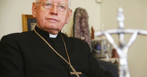 Bp Stefan Cichy w szpitalu